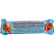 Noix et Noix Barre aux Noix Datte Gingembre Bio
