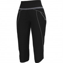 Pantalon corsaire de randonnée léger Crazy Mid-Short Exit Woman - Noir/ Black