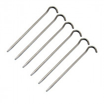Pack de 6 piquets ultraléger Toaks Titanium Hook Peg