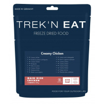 Poulet à la crème, riz et légumes - Trek’n eat 