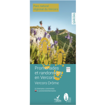 Carto-guide Promenades et Randonnées en Vercors Drôme
