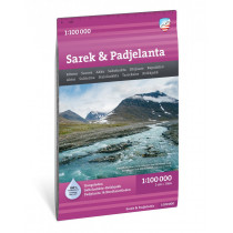 Calazo Sarek & Padjelanta 1:100 000