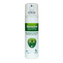 Lotion anti-insectes haute protection d'origine végétale Pharmavoyage Biovectrol Eucalyptus