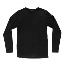 Tee-shirt manches longues fin 100 % laine mérinos Devold Breeze Merino 150 Shirt Man - Noir/Black