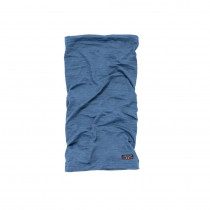 Tour de cou fin et chaud en laine mérinos Devold Breeze Merino 150 Headover - Bleu/Blue Melange