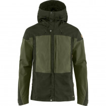 Veste technique déperlante G-1000 Fjällräven Keb Jacket Man - Forest Green/Laurel Green-Deep Forest
