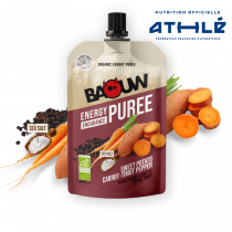 Baouw Purée Bio Patate douce - Carotte - Poivre Timut