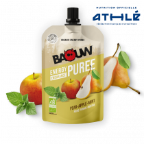 Baouw Purée Bio Poire - Pomme - Menthe