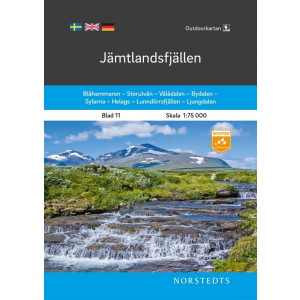 Jämtlandsfjällen 1:75 000