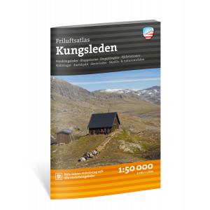 Cartes de randonnée Friluftsatlas Kungsleden 1:50.000 - Calazo