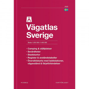 Atlas routier Vägatlas Sverige
