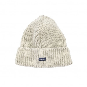 Bonnet chaud et épais en pure laine vierge Devold Nansen Wool Beanie - Grey Melange