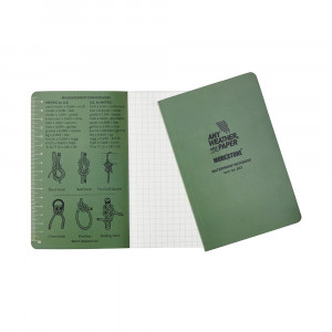 Carnet de terrain Modestone Waterproof Notebook 118x183mm