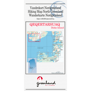 Carte du Groenland N°15 Qeqertarsuaq - Ile de Disko
