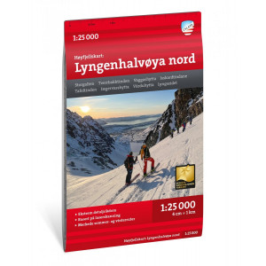 Carte du parc national du Sarek en Suède - Echelle 1:50 000