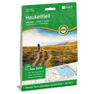 Haukelifjell 1:50 000