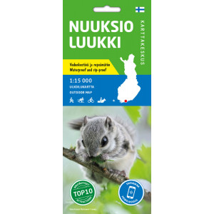Nuuksio Luukki Outdoor Map, 1:15 000