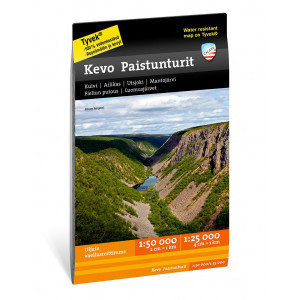 Carte Calazo Hetta Pallas Ylläs 1:50.000