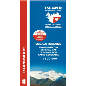 Suð-Austurland 1:300 000