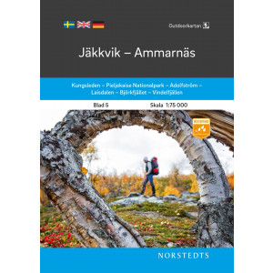 Jäkkvik-Ammarnäs 1:75 000