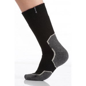 Chaussettes chaude en laine mérinos Aclima WarmWool Socks-Noir