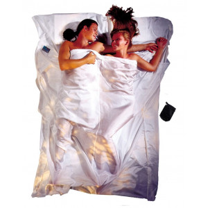 Silk Travel Sheet Double size - Cocoon Soie Double -  