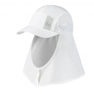 Buff Desert Cap - Solid White