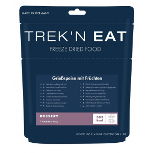 Semoule au lait et aux fruits - Trek'n Eat