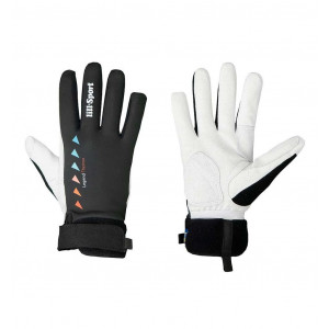 Gants chaud en cuir synthétique Lillsport Legend Thermo-Noir