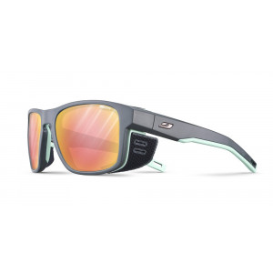 Julbo Shield M Mat - Gris / Vert Pastel // Mat - Grey / Pastel green
