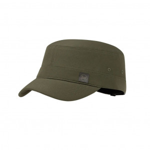 Buff Military Cap - Solid Tundra Khaki
