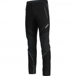 Crazy Pant Flame Man - Black