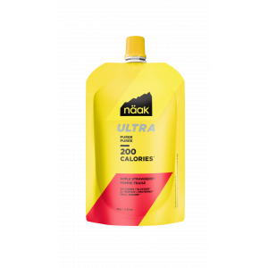 Purée énergetique Naak Ultra 200 Pomme Fraise