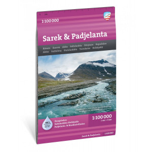 Calazo Sarek & Padjelanta 1:100 000