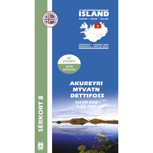 Húsavík, Mývatn - Sérkort 1:100 000