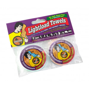 Serviettes Lightload Towels Compact Color 30x30 - 2 Packs