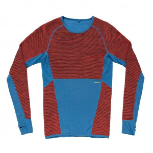 Sous-vêtement manches longues en laine mérinos Devold Tuvegga Merino Shirt Man - Cayenne