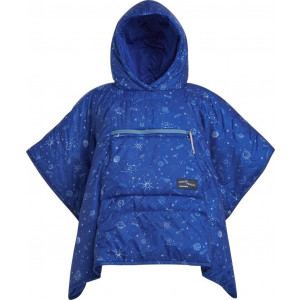 Poncho et couverture de camping Thermarest Honcho Poncho Kids-Bleu