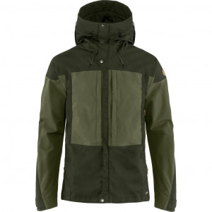 Veste technique déperlante G-1000 Fjällräven Keb Jacket Man - Forest Green/Laurel Green-Deep Forest