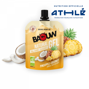 Gel énergétique bio Baouw Natural Gel Ananas-Noix de Coco