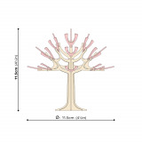 Dimensions Arbre de saisons en bois Lovi Season Tree