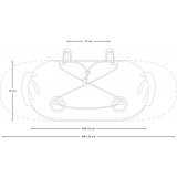 Dimensions Apidura Expedition Handlebar Pack - 14 L