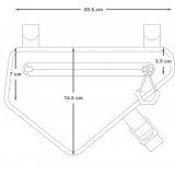 Dimensions Apidura Racing Frame Pack - 1 L