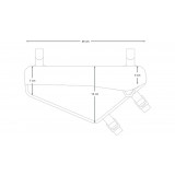 Dimensions Apidura Racing Frame Pack - 2,4 L