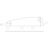 Dimensions Apidura Racing Long Top Tube Pack 2 L