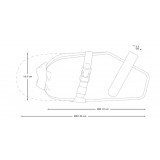 Dimensions  Apidura Racing Saddle Pack3 L