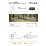 Dimensions Bivy Snugpak Stratosphere