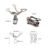 Dimensions Réchaud à Gaz BRS 3000T