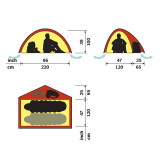 Dimensions Hilleberg Niak