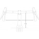 Dimensions Apidura Racing Handlebar Pack 2 L